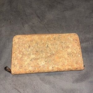 Cork Textured Women's Wallet